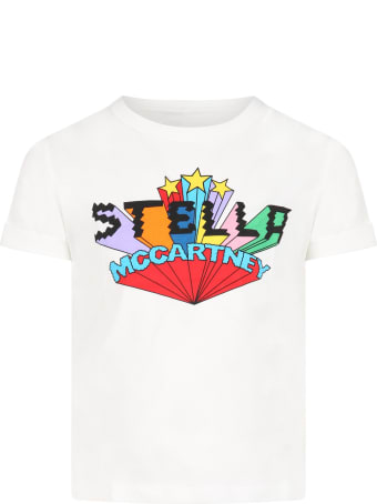 Stella McCartney White T-shirt For Kids