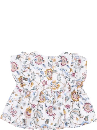 Zhoe & Tobiah Newborn Flower Shirt