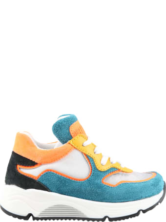 Gallucci Multicolor Sneakers For Boy With Logo