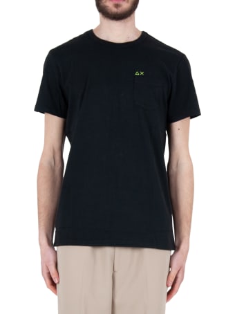 Sun 68 Round Solid Pocket T-shirt