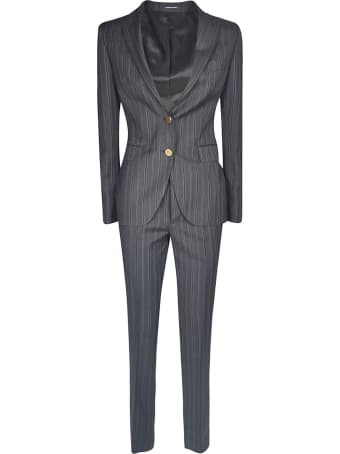 Tagliatore Single-breasted Stripe Blazer