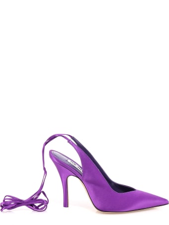 The Attico Ankle Tie Fastening Pumps