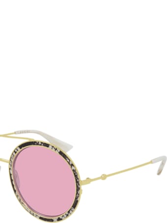 Gucci GG0061S LEATHER Sunglasses