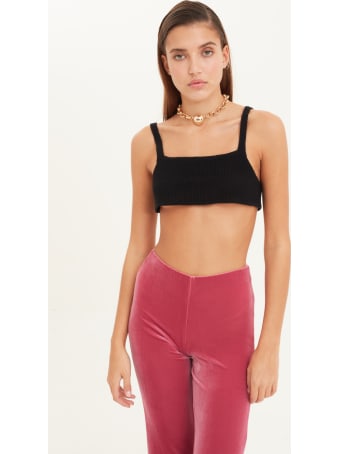Antonella Rizza Top Bralette Liht Black