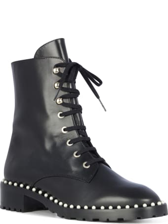 Stuart Weitzman Combat Pearls