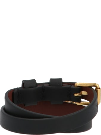 Alexander McQueen 'double Skull Wrap' Bracelet