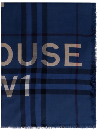 Burberry Wool-silk Blend Scarf