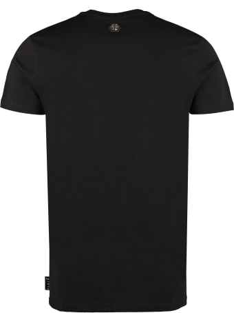 Philipp Plein Printed Cotton T-shirt
