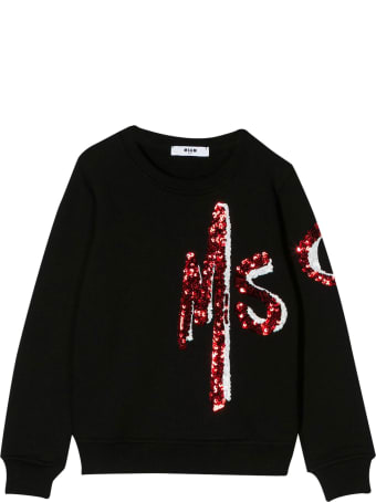 MSGM Kids Printed Logo Sweatshirt