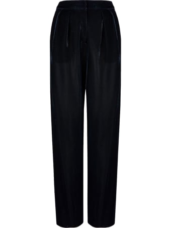Emporio Armani Lurex Wide Leg Pants
