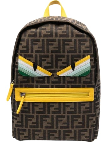 Fendi Backpack With Ff Logo