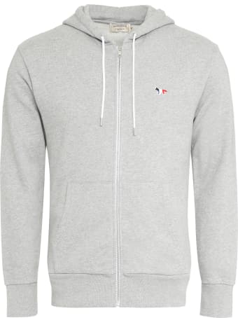 Maison Kitsuné Cotton Full Zip Hoodie