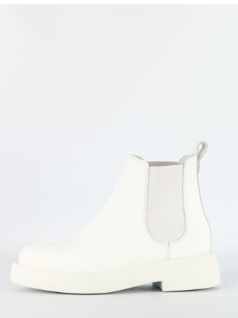 Clarks Mileno Chelsea White Leather
