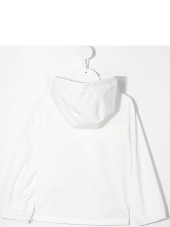 Moncler Kid White Vaug Parka