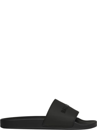 Balenciaga Logo Slider Sandal