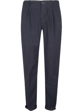 Incotex Red Classic Plain Trousers Incotex Red