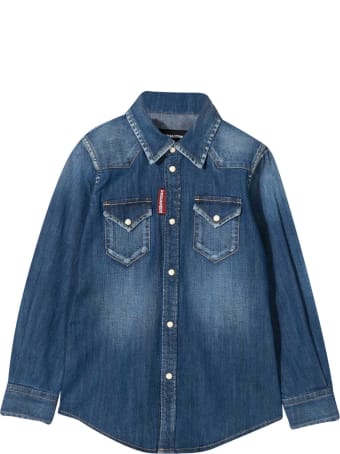 Dsquared2 Teen Denim Shirt