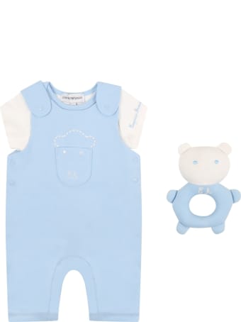 Armani Collezioni Multicolor Set For Babyboy