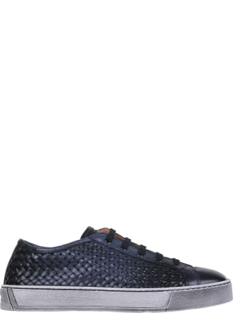 Santoni Blue Sneaker