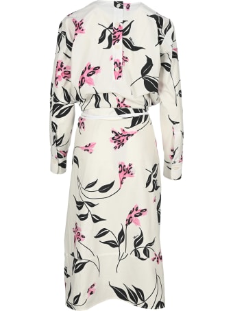 Marni Floral Print Dress