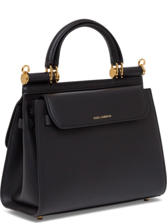 Dolce & Gabbana Sicily 58 Small Handbag In Leather