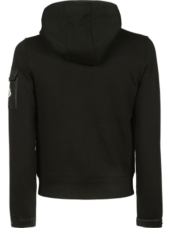Moncler Side Sleeve Pocket Logo Hooded Bomber