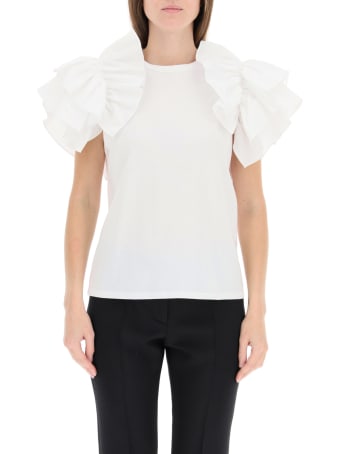 Alexander McQueen Ruffled T-shirt