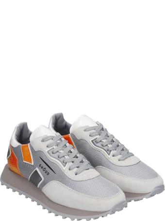 GHOUD Rush Sneakers In Grey Synthetic Fibers