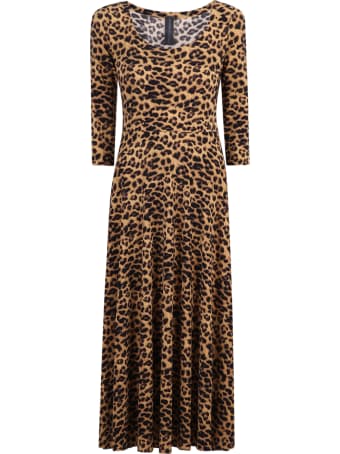 Norma Kamali Leopard Print Dress