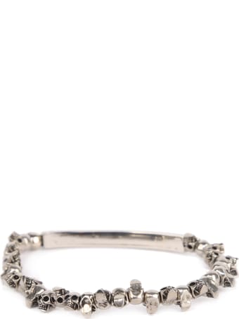 Alexander McQueen Mini Skull Silver Bracelet