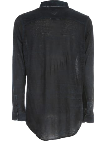 Avant Toi Linen Shirt With Shadows