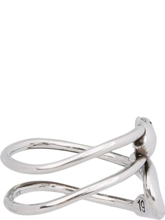 Alexander McQueen Safety Pin Ring