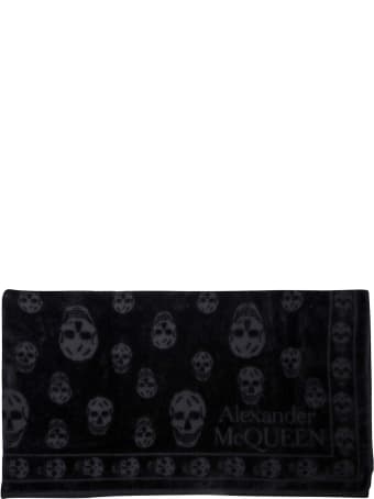 Alexander McQueen Tonal Skull Scarf