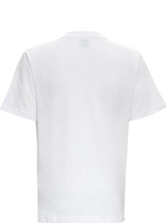 Trussardi Oversized Cotton T-shirt With Logo Print