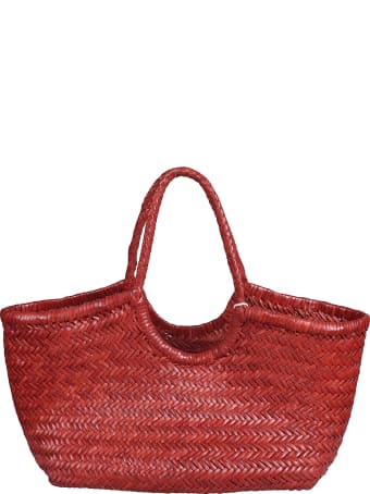 Dragon Diffusion Woven Basket Shopper Bag