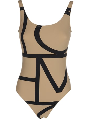 Totême Positano Printed Swimsuit