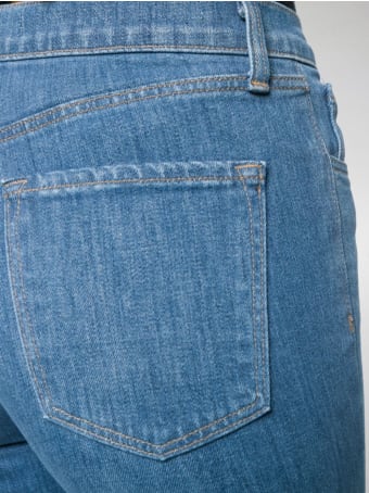 J Brand Flared Cotton Jeans