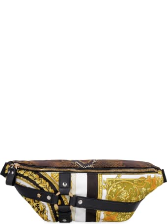 Versace Printed Techno Fabric Belt Bag