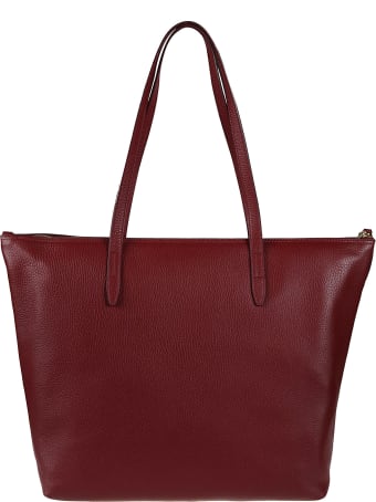 Furla Top Zip Logo Tote