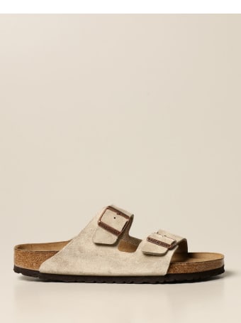 Birkenstock Shoes Arizona Birkenstock Slipper Sandal In Suede