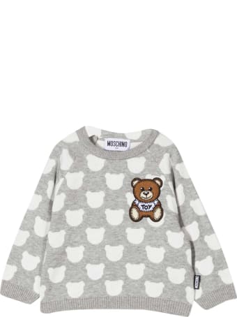 Moschino Gray Sweatshirt