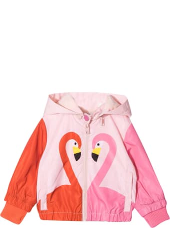 Stella McCartney Kids Pink Lightweight Jacket With Print