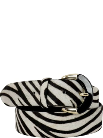 Andrea D'Amico Cavallino Print Belt