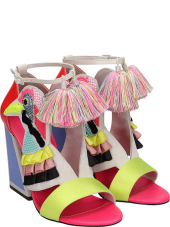 Kat Maconie Aya Sandals In Multicolor Tech/synthetic