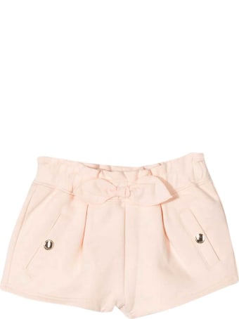 Chloé Pink Shorts Chloé Kids With Bow