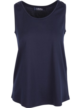 'S Max Mara 'chopin' Cotton Tank Top