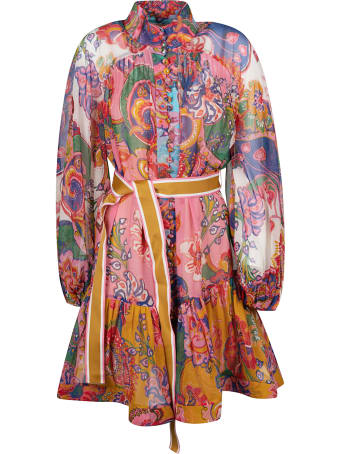 Zimmermann Printed Mid-length Dress