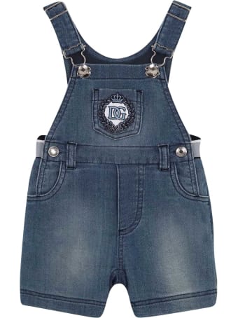 Dolce & Gabbana Denim Dungarees