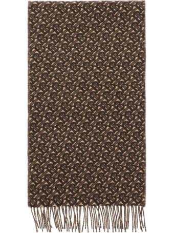 Burberry Tb Jacquard Cashmere Scarf