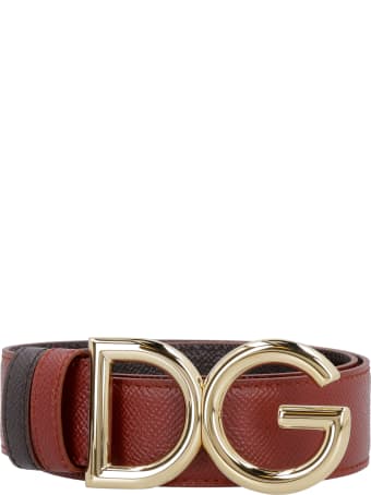 Dolce & Gabbana Reversible Leather Belt